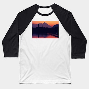 Alpine Sunset Baseball T-Shirt